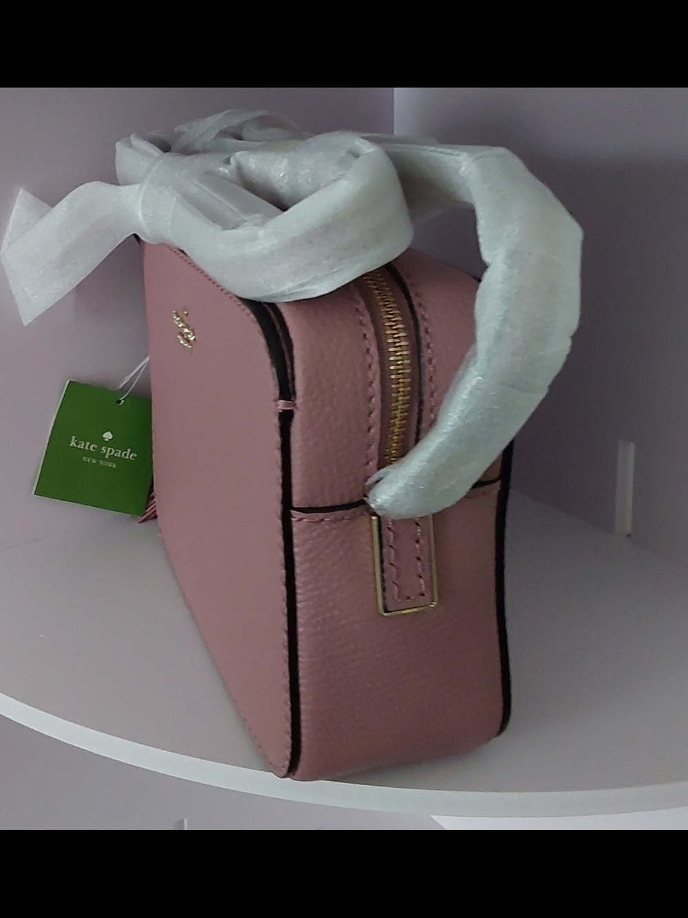 kate spade - Buyer's Choice - Blue Top-Handle Or Pink Camera Satchel - Picture 5 of 12